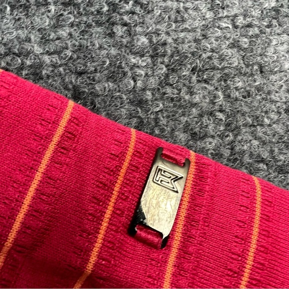 Nike Polo Shirt Adult Large Red Rugby Golf Golfer Tiger Woods Rugby Mens - Picture 6 of 14